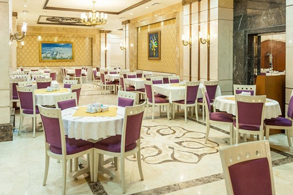 رستوران هتل مدینه الرضا مشهد